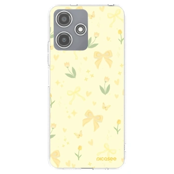 Picasee silikonový průhledný obal pro Xiaomi Redmi 12 5G - Honey Blossom