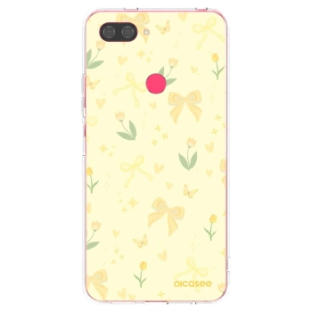 Picasee silikonový průhledný obal pro Xiaomi Mi 8 Lite - Honey Blossom