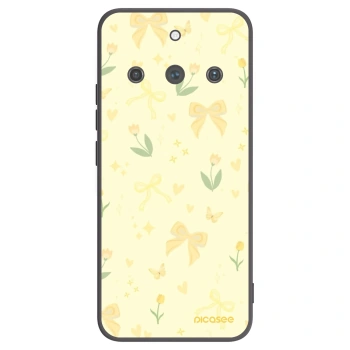 Picasee silikonový černý obal pro Realme 11 Pro+ - Honey Blossom