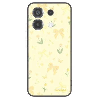 Picasee silikonový černý obal pro Xiaomi Poco X6 - Honey Blossom