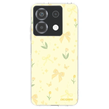 Picasee silikonový průhledný obal pro Xiaomi Poco X6 - Honey Blossom