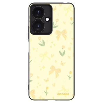 Picasee silikonový černý obal pro Xiaomi Redmi 13C 5G - Honey Blossom