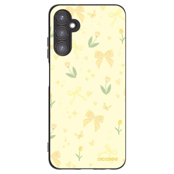 Picasee silikonový černý obal pro Samsung Galaxy A05s A057G - Honey Blossom