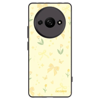 Picasee silikonový černý obal pro Xiaomi Redmi A3 - Honey Blossom