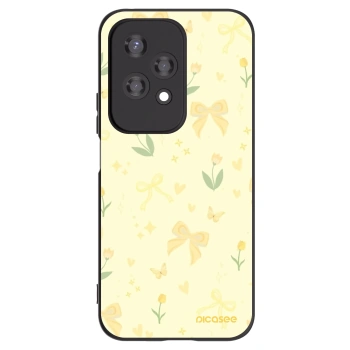 Picasee silikonový černý obal pro Honor 200 Lite - Honey Blossom