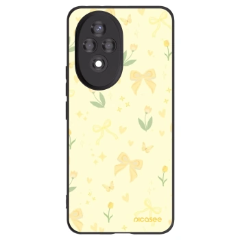 Picasee silikonový černý obal pro Honor 200 Pro 5G - Honey Blossom
