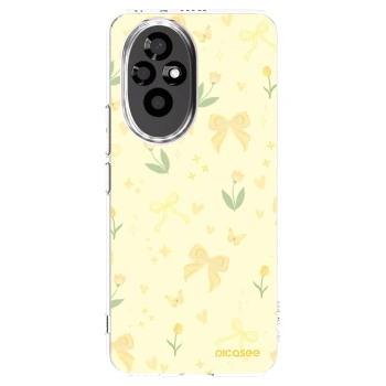 Picasee silikonový průhledný obal pro Honor 200 Pro 5G - Honey Blossom