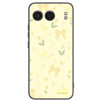 Picasee silikonový černý obal pro OnePlus Nord 4 - Honey Blossom