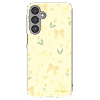 Picasee silikonový průhledný obal pro Samsung Galaxy A16 5G - Honey Blossom
