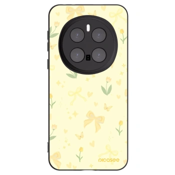 Picasee silikonový černý obal pro Honor Magic7 Pro 5G - Honey Blossom