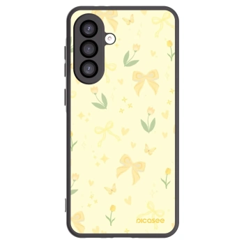 Picasee silikonový černý obal pro Samsung Galaxy A26 5G A266B - Honey Blossom