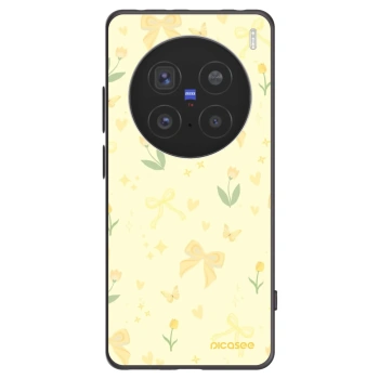 Picasee silikonový černý obal pro Vivo X200 Pro - Honey Blossom