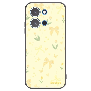 Picasee silikonový černý obal pro Xiaomi Redmi 15C 4G - Honey Blossom