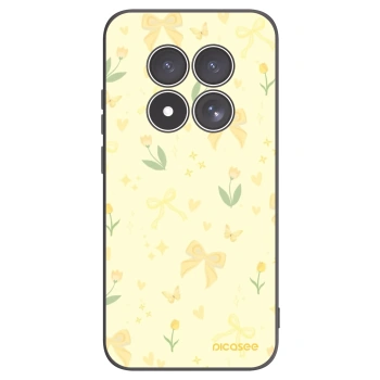 Picasee silikonový černý obal pro Xiaomi Redmi Note 15 Pro 4G - Honey Blossom