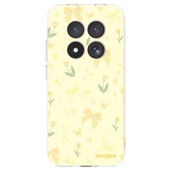 Picasee silikonový průhledný obal pro Xiaomi Redmi Note 15 Pro 4G - Honey Blossom