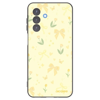 Picasee silikonový černý obal pro Samsung Galaxy A17 5G - Honey Blossom