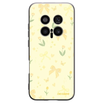 Picasee silikonový černý obal pro Honor Magic8 Pro 5G - Honey Blossom