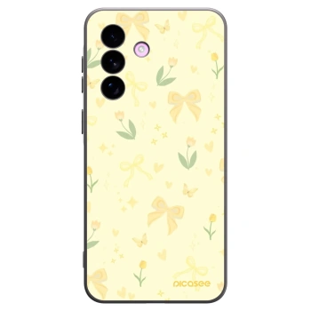 Picasee silikonový černý obal pro Samsung Galaxy A57 5G - Honey Blossom