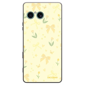 Picasee silikonový černý obal pro Sony Xperia 10 VII - Honey Blossom