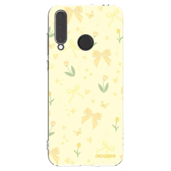 Picasee silikonový průhledný obal pro Honor 20 Lite - Honey Blossom