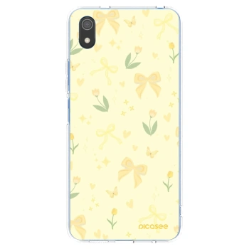 Picasee silikonový průhledný obal pro Xiaomi Redmi 7A - Honey Blossom