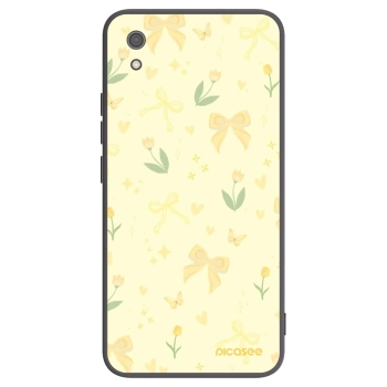 Picasee silikonový černý obal pro Xiaomi Redmi 7A - Honey Blossom