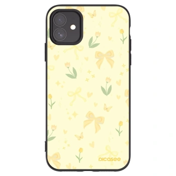 Picasee silikonový černý obal pro Apple iPhone 11 - Honey Blossom