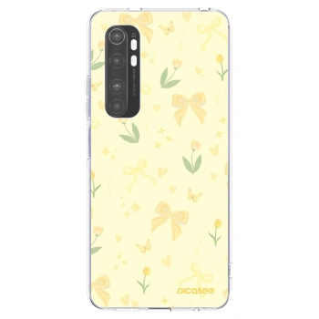 Picasee silikonový průhledný obal pro Xiaomi Mi Note 10 Lite - Honey Blossom