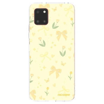 Picasee silikonový průhledný obal pro Samsung Galaxy Note 10 Lite N770F - Honey Blossom