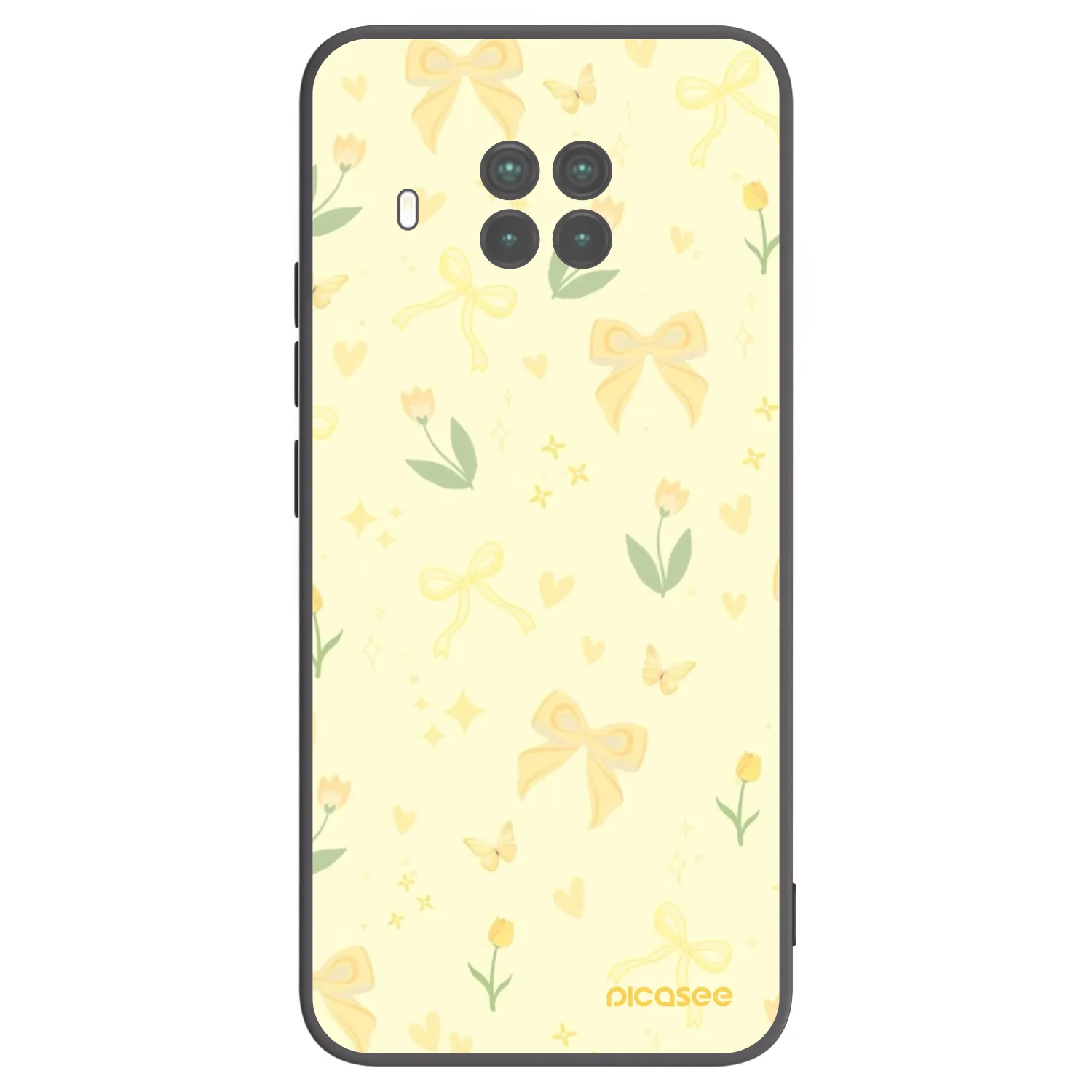 Picasee silikonový černý obal pro Xiaomi Mi 10T Lite - Honey Blossom