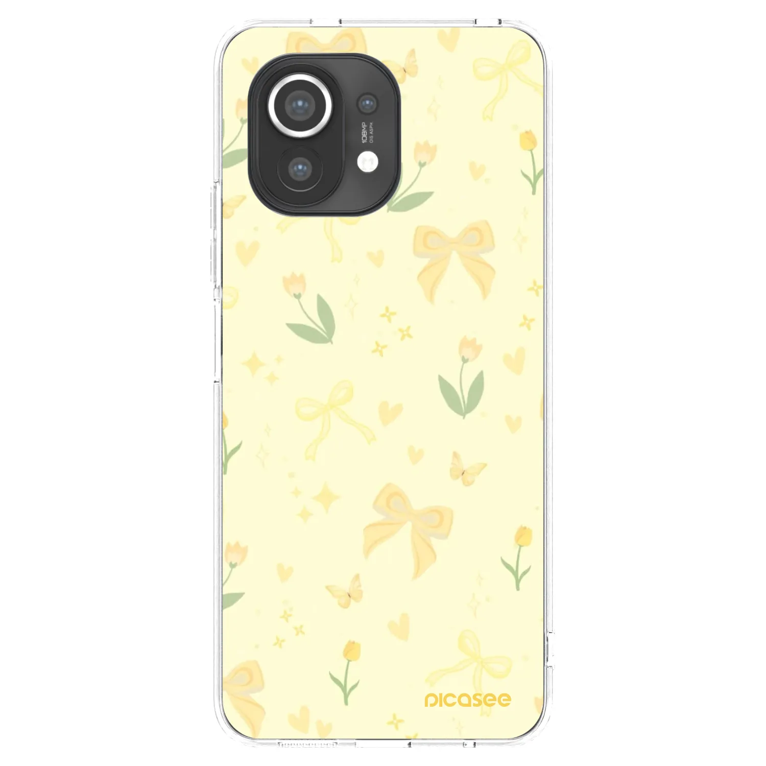 Picasee silikonový průhledný obal pro Xiaomi Mi 11 - Honey Blossom