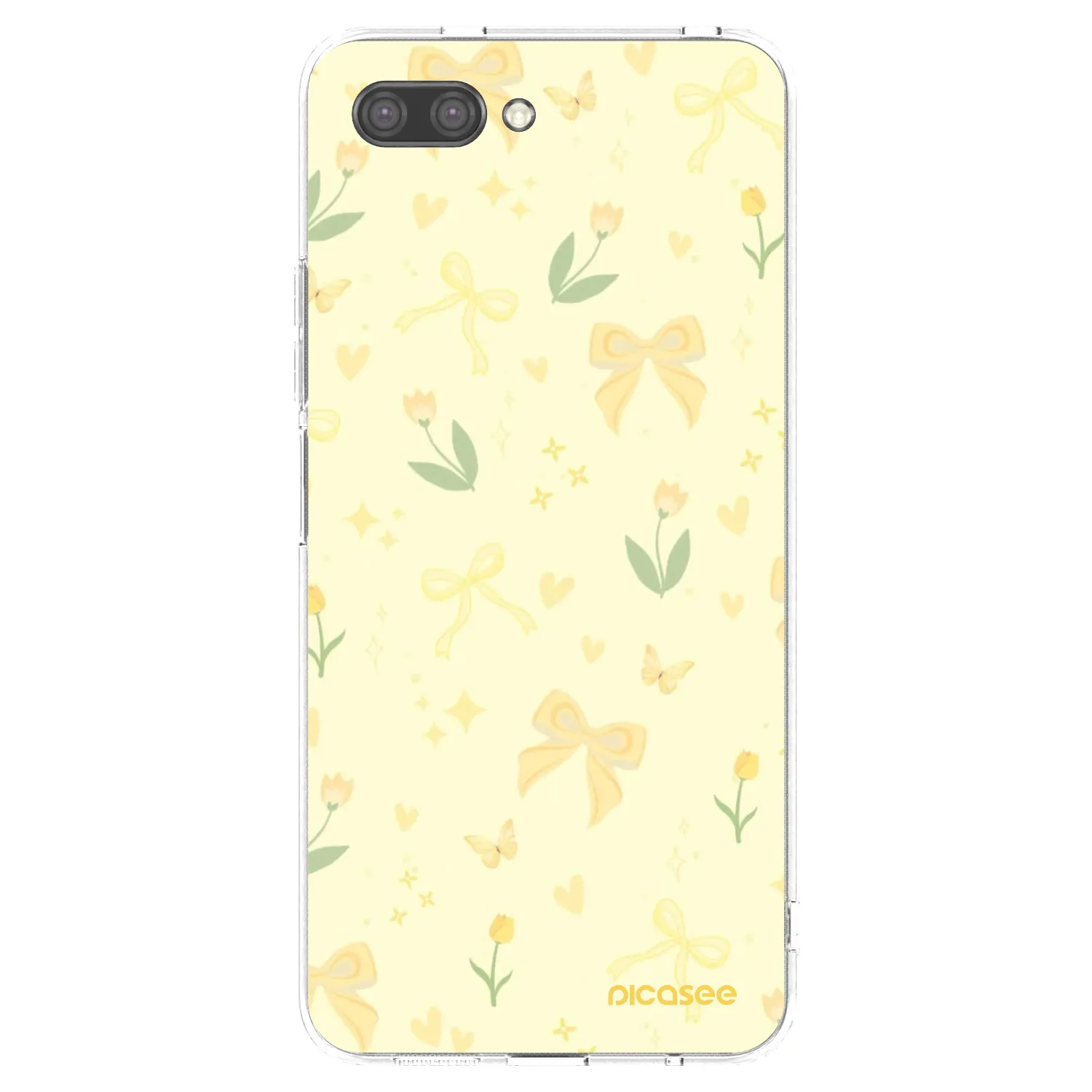 Picasee silikonový průhledný obal pro Honor 10 - Honey Blossom