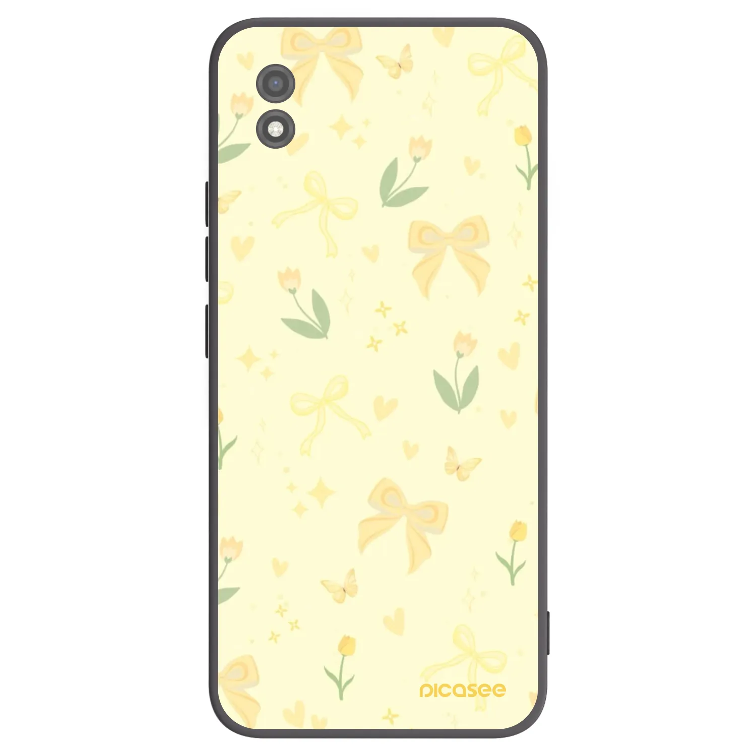 Picasee silikonový černý obal pro Realme C11 (2021) - Honey Blossom