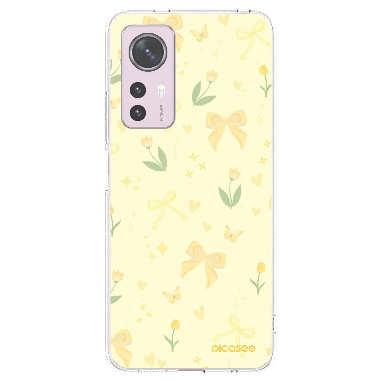 Picasee silikonový průhledný obal pro Xiaomi 12 - Honey Blossom