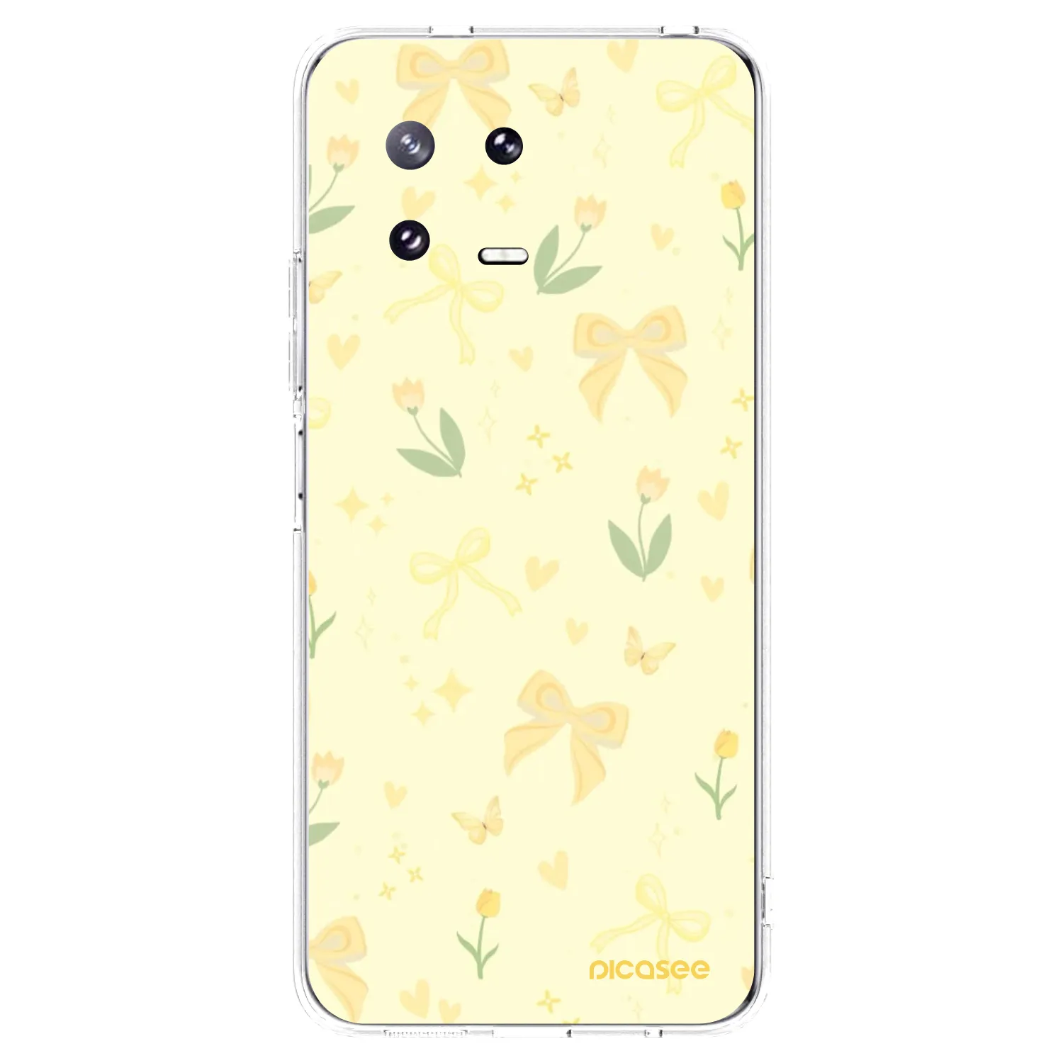 Picasee silikonový průhledný obal pro Xiaomi 13 Pro - Honey Blossom
