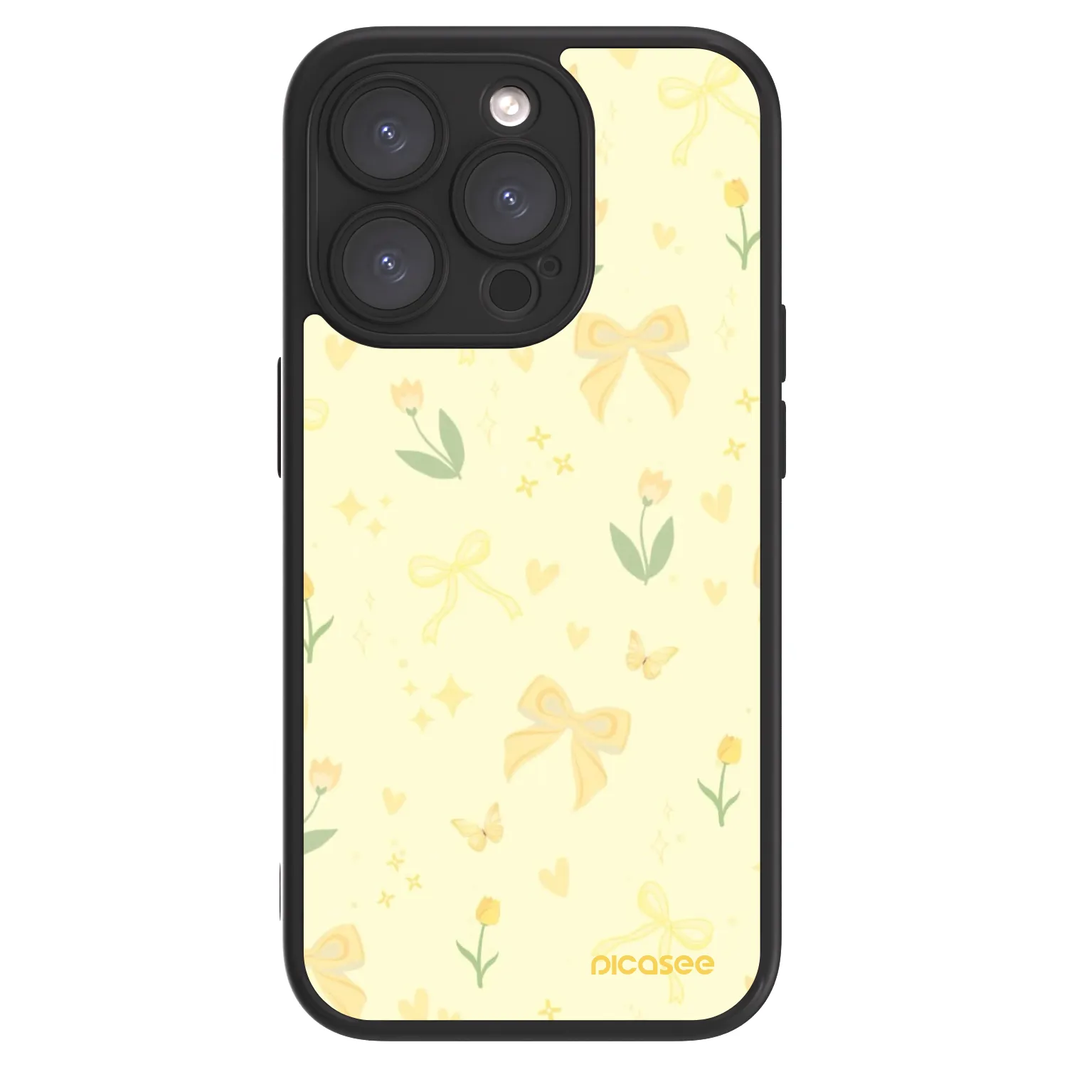 Picasee ULTIMATE CASE pro Apple iPhone 15 Pro - Honey Blossom