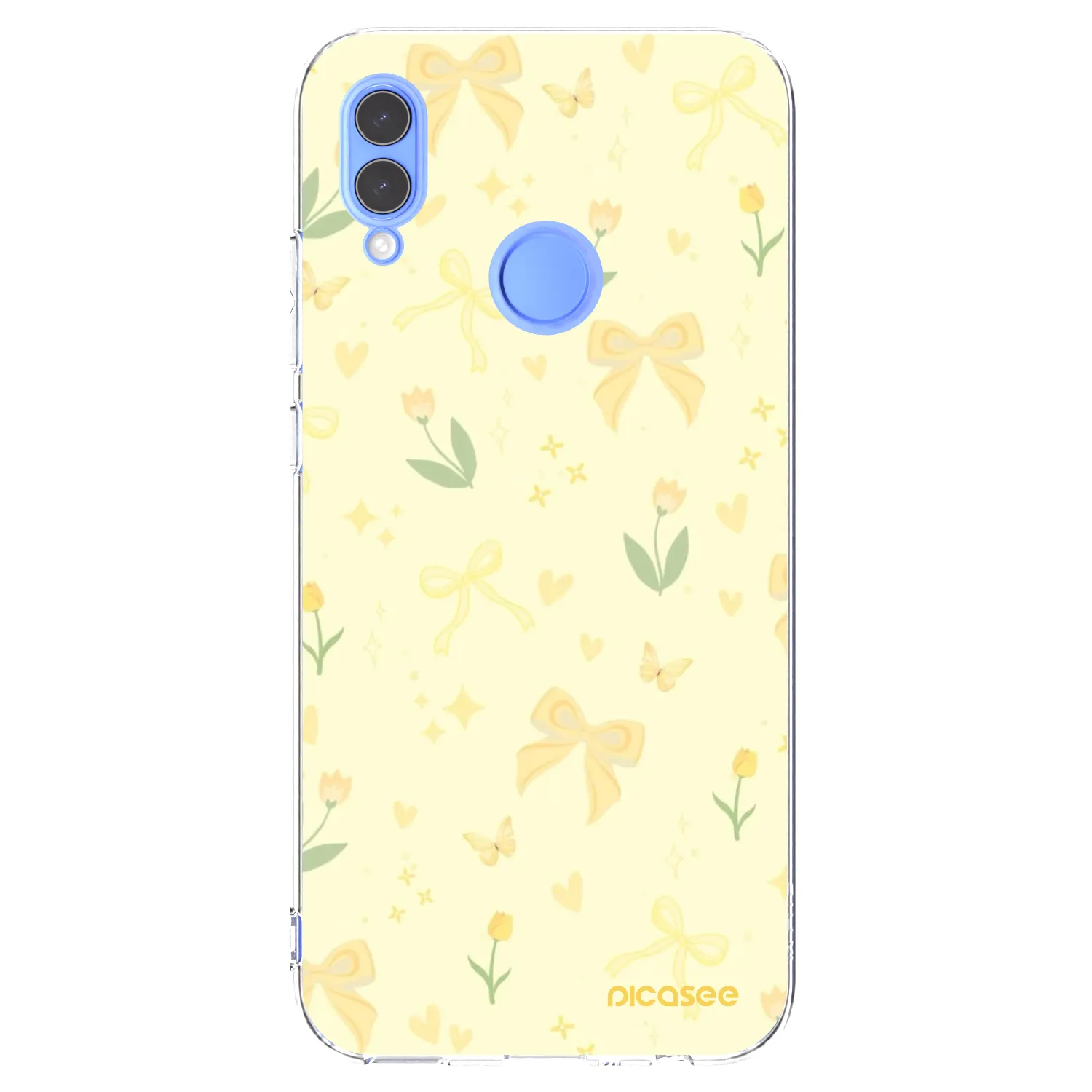 Picasee silikonový průhledný obal pro Honor 10 Lite - Honey Blossom