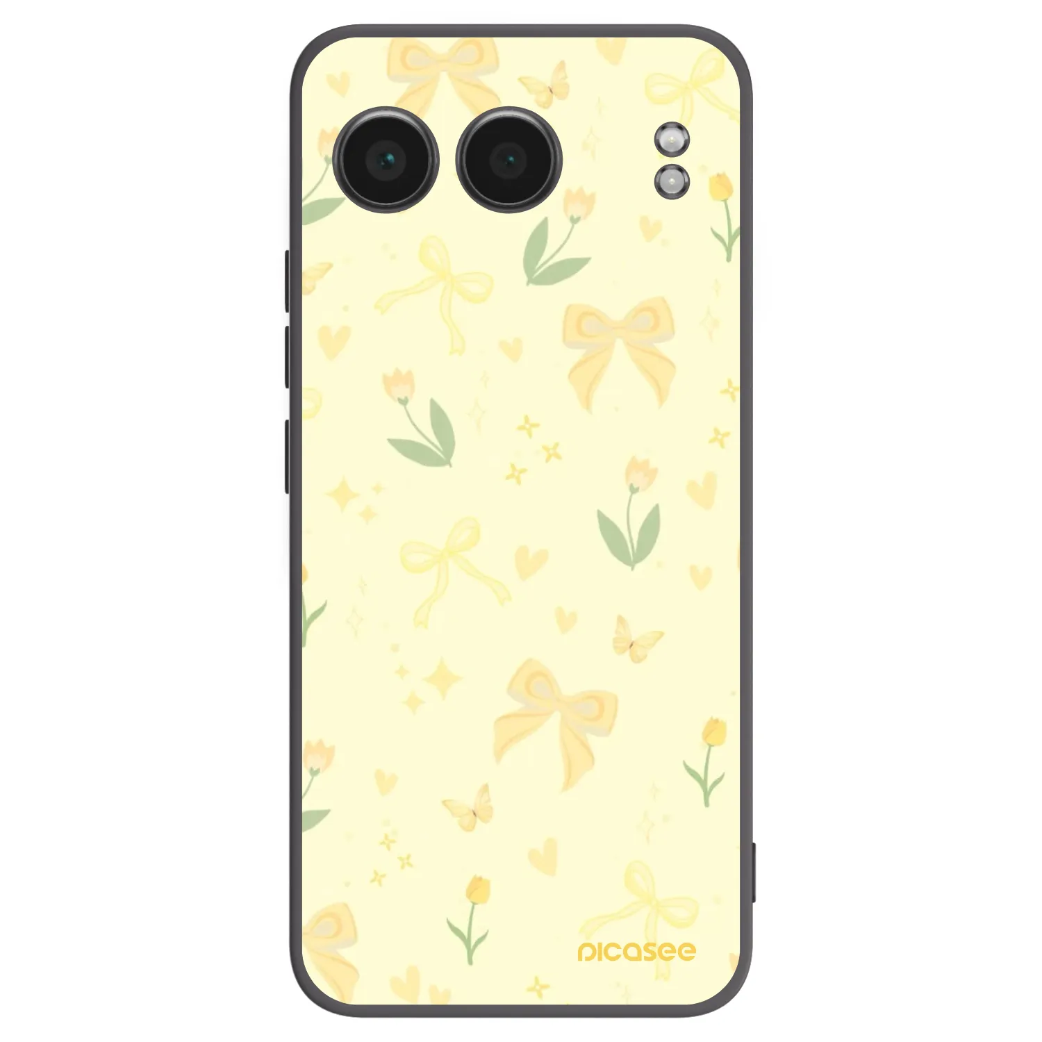 Picasee silikonový černý obal pro OnePlus Nord 4 - Honey Blossom