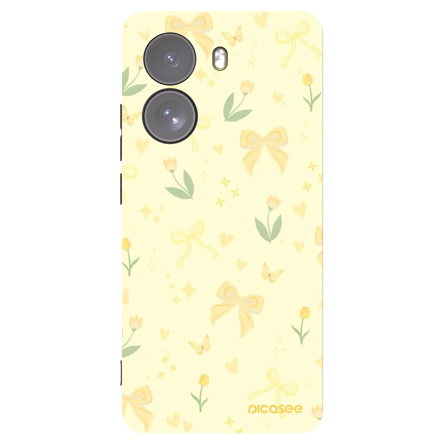 Picasee silikonový černý obal pro Xiaomi Poco X7 - Honey Blossom