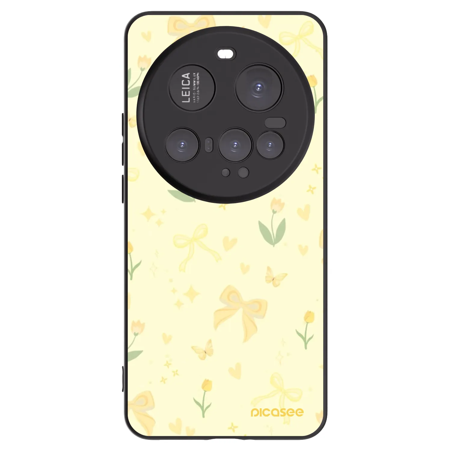 Picasee silikonový černý obal pro Xiaomi 15 Ultra - Honey Blossom