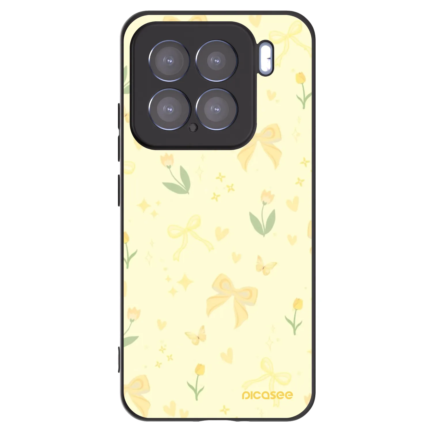 Picasee silikonový černý obal pro Xiaomi 15 - Honey Blossom