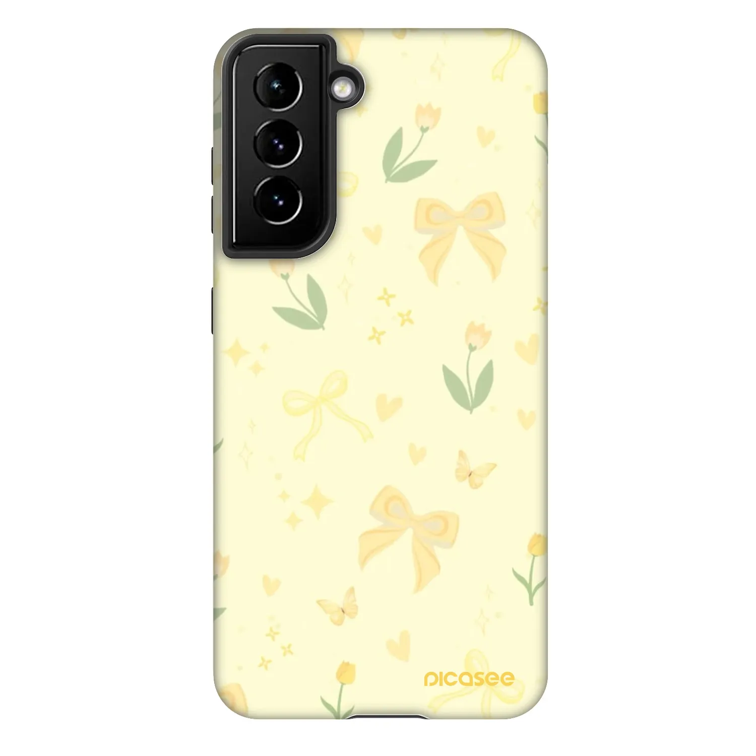 Picasee Fashion Case pro Samsung Galaxy S21 5G G991B - Honey Blossom