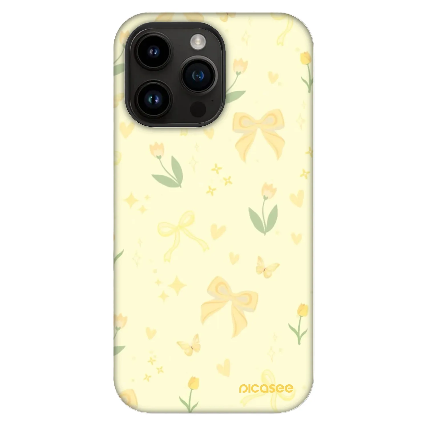 Picasee Fashion Case MagSafe Apple iPhone 14 Pro Max - Honey Blossom