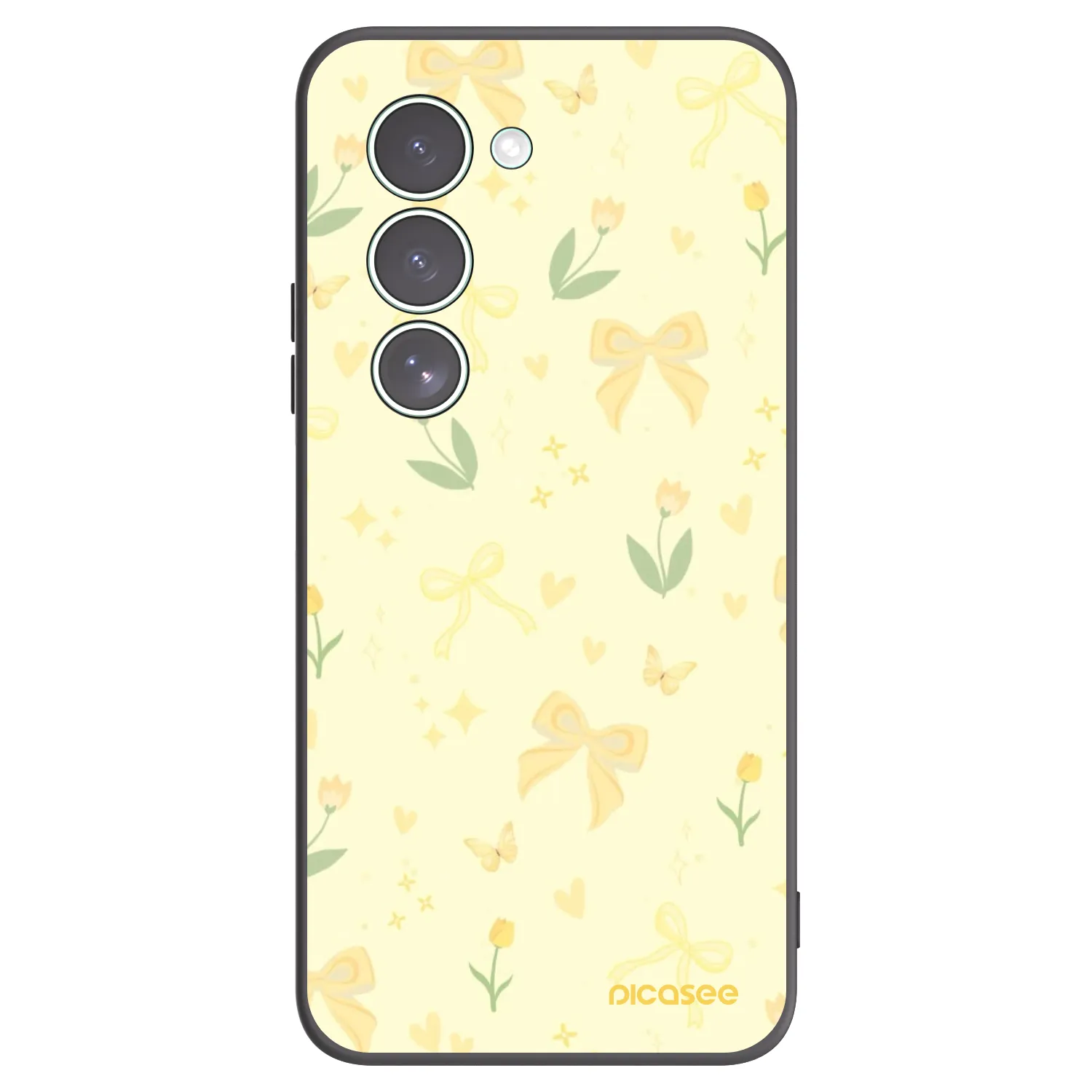 Picasee silikonový černý obal pro Xiaomi Redmi 15 5G - Honey Blossom