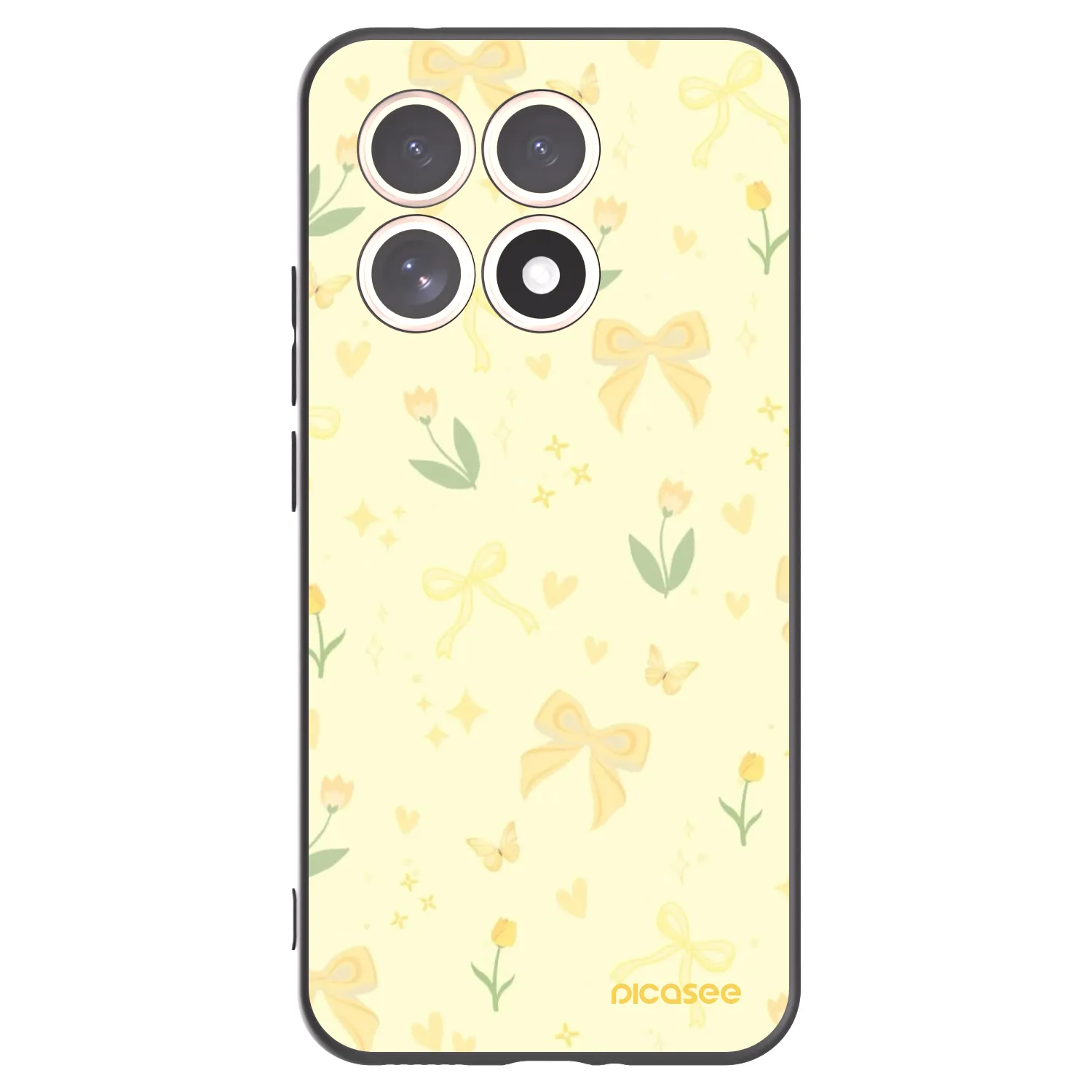 Picasee silikonový černý obal pro Xiaomi 15T - Honey Blossom
