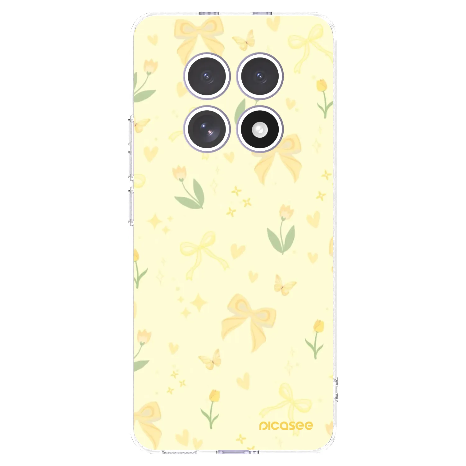 Picasee silikonový průhledný obal pro Xiaomi Redmi Note 15 - Honey Blossom