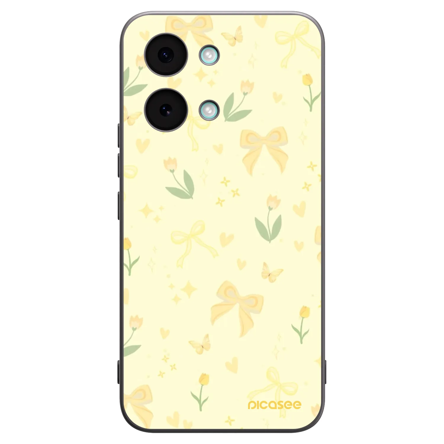 Picasee silikonový černý obal pro Xiaomi Poco X8 Pro Max - Honey Blossom