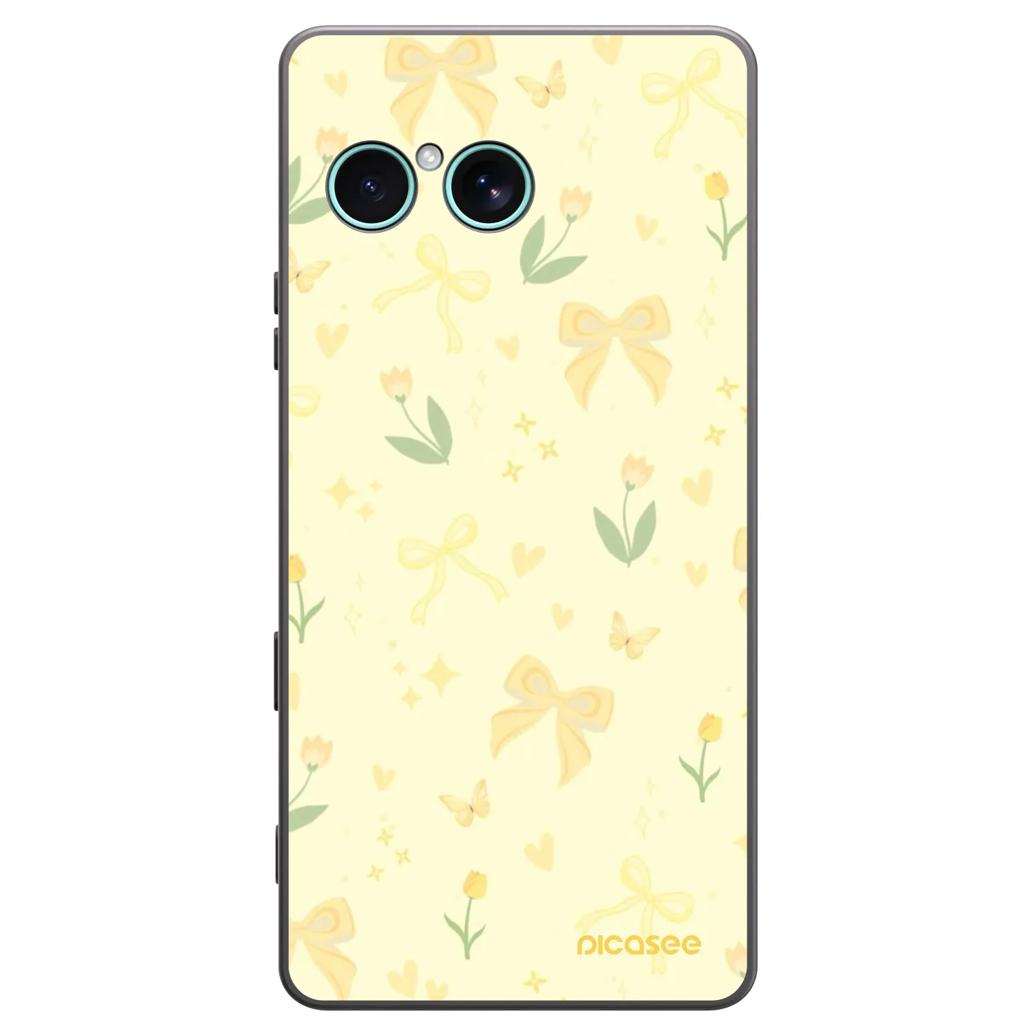 Picasee silikonový černý obal pro Sony Xperia 10 VII - Honey Blossom
