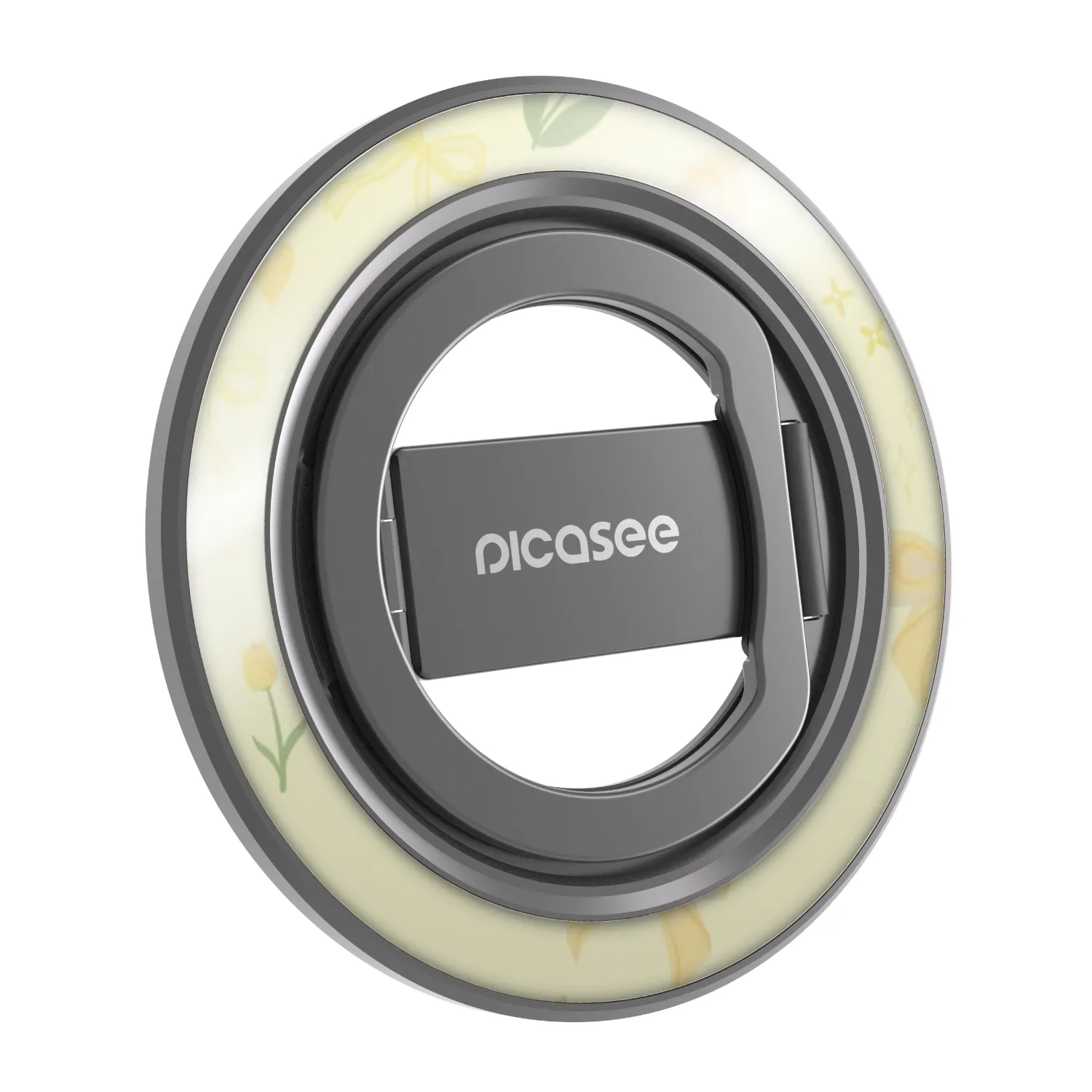 Picasee Magnetický držák - Černý - Honey Blossom