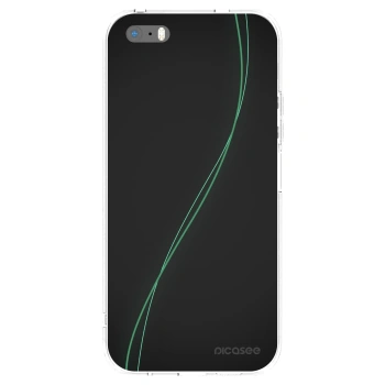 Picasee silikonový průhledný obal pro Apple iPhone 5/5S/SE - Be Different
